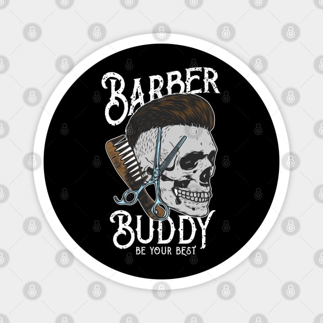 Fresh Cuts Only: The Barber’s Creed Magnet by Steve